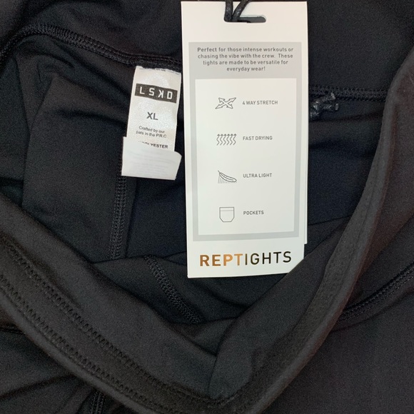 LSKD rep full length tight black size XL with pockets - Picture 3 of 4